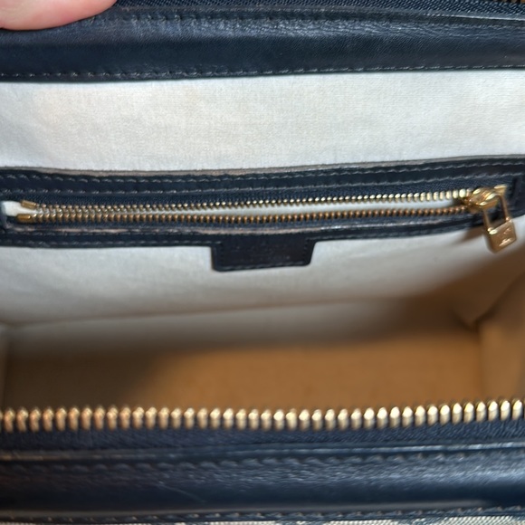 LOUIS VUITTON 💙🩶 Min Lin Jospehine blue denim tote Great 22 yr old Vintage Bag - Picture 9 of 15